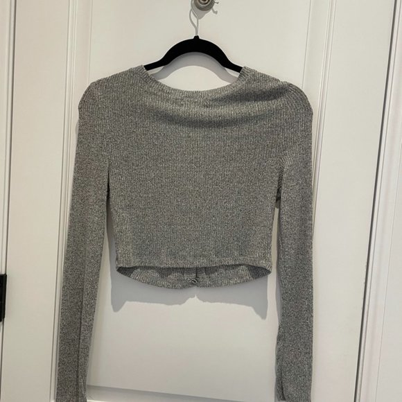 Cropped Cardigan Top - Picture 2 of 4